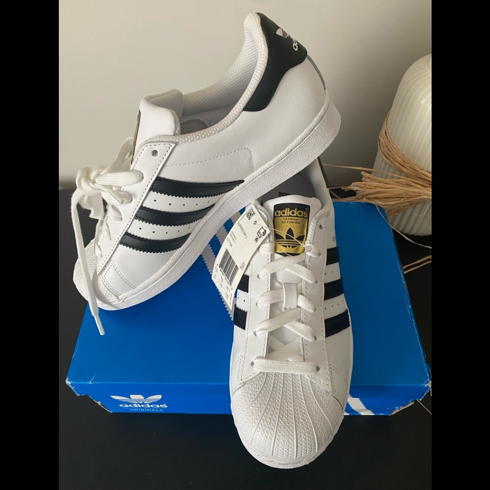 Brand new Adidas “Superstars” shell toe edition